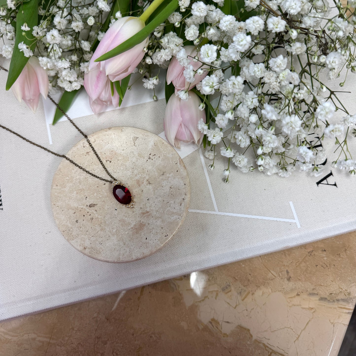 Red Gem Necklace