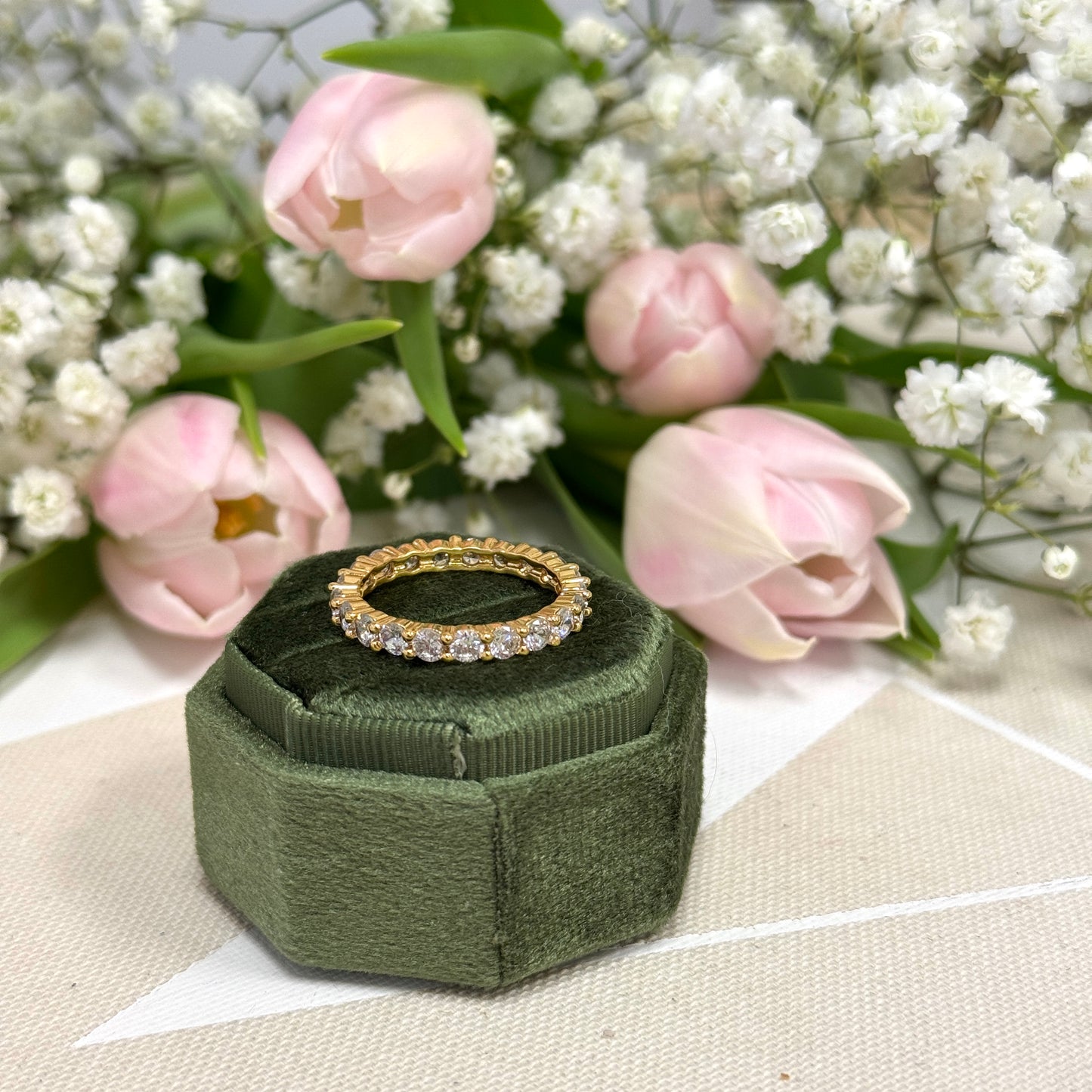 CZ Eternity Band