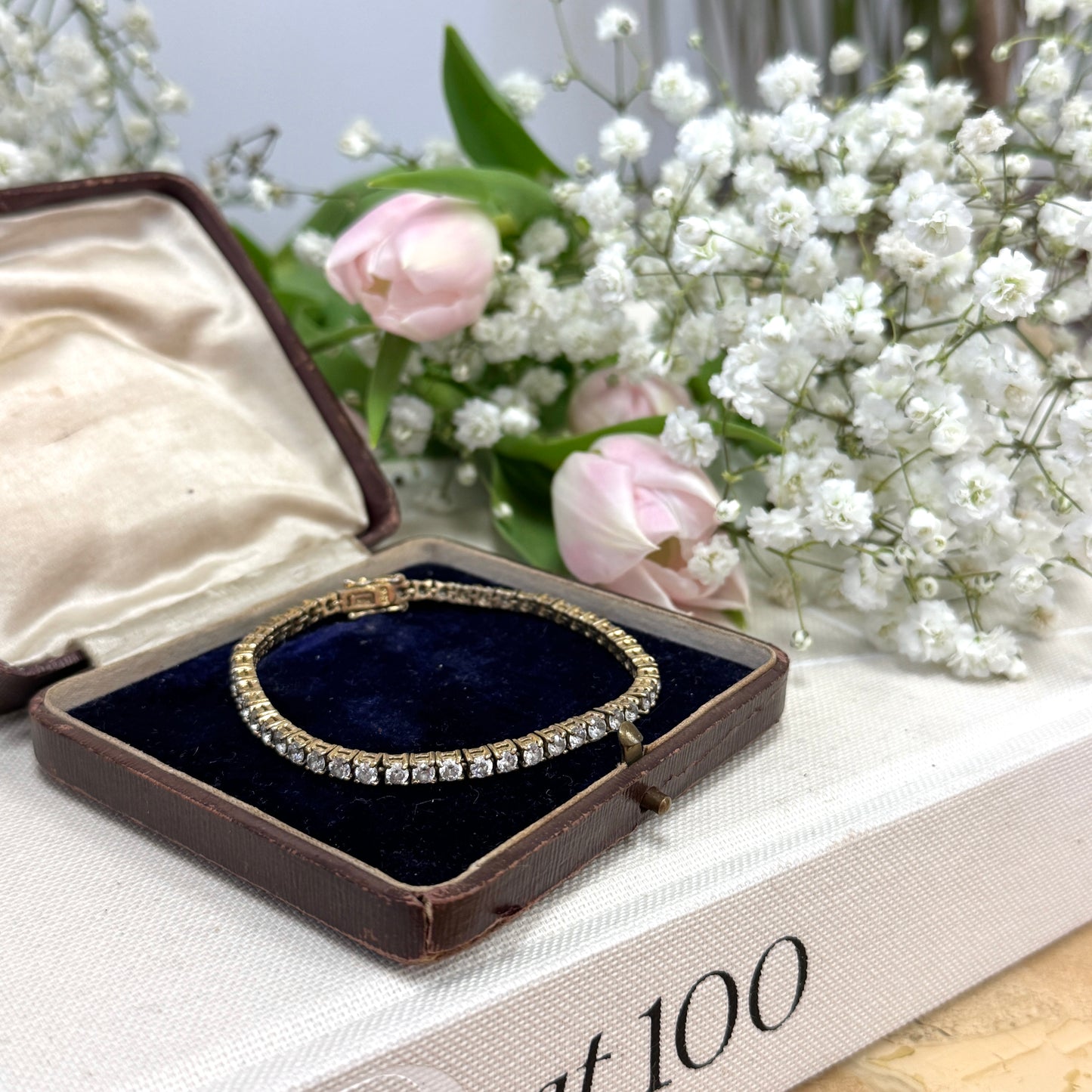 Gold Vermeil Tennis Bracelet