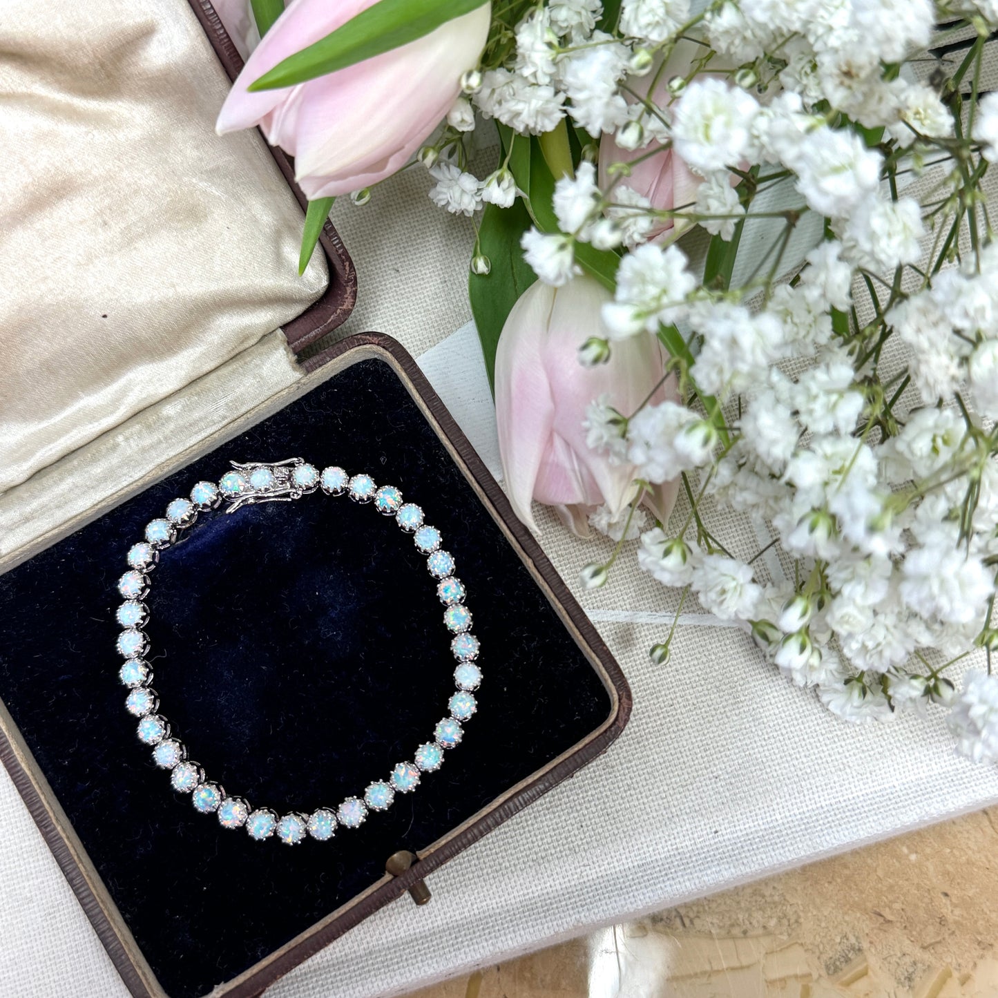 Opal Tennis Bracelet