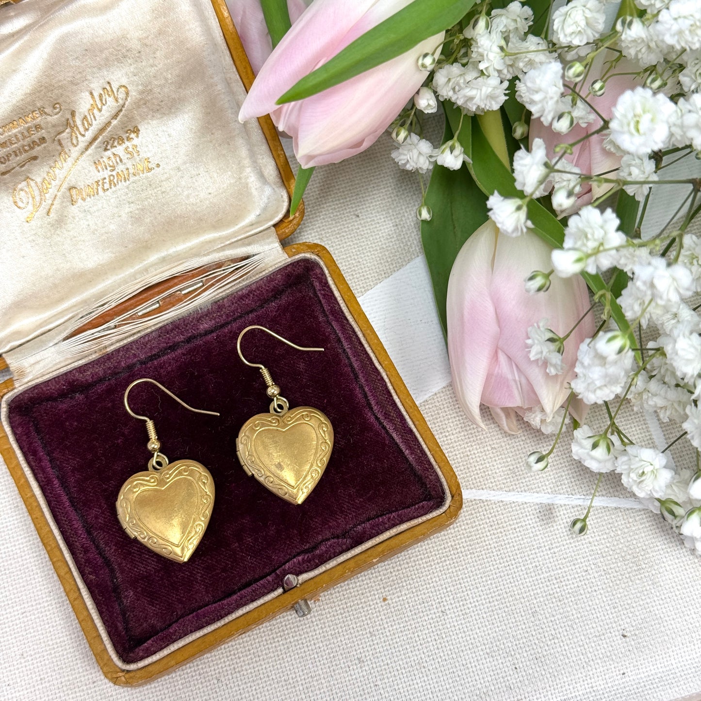 Heart Locket Earrings