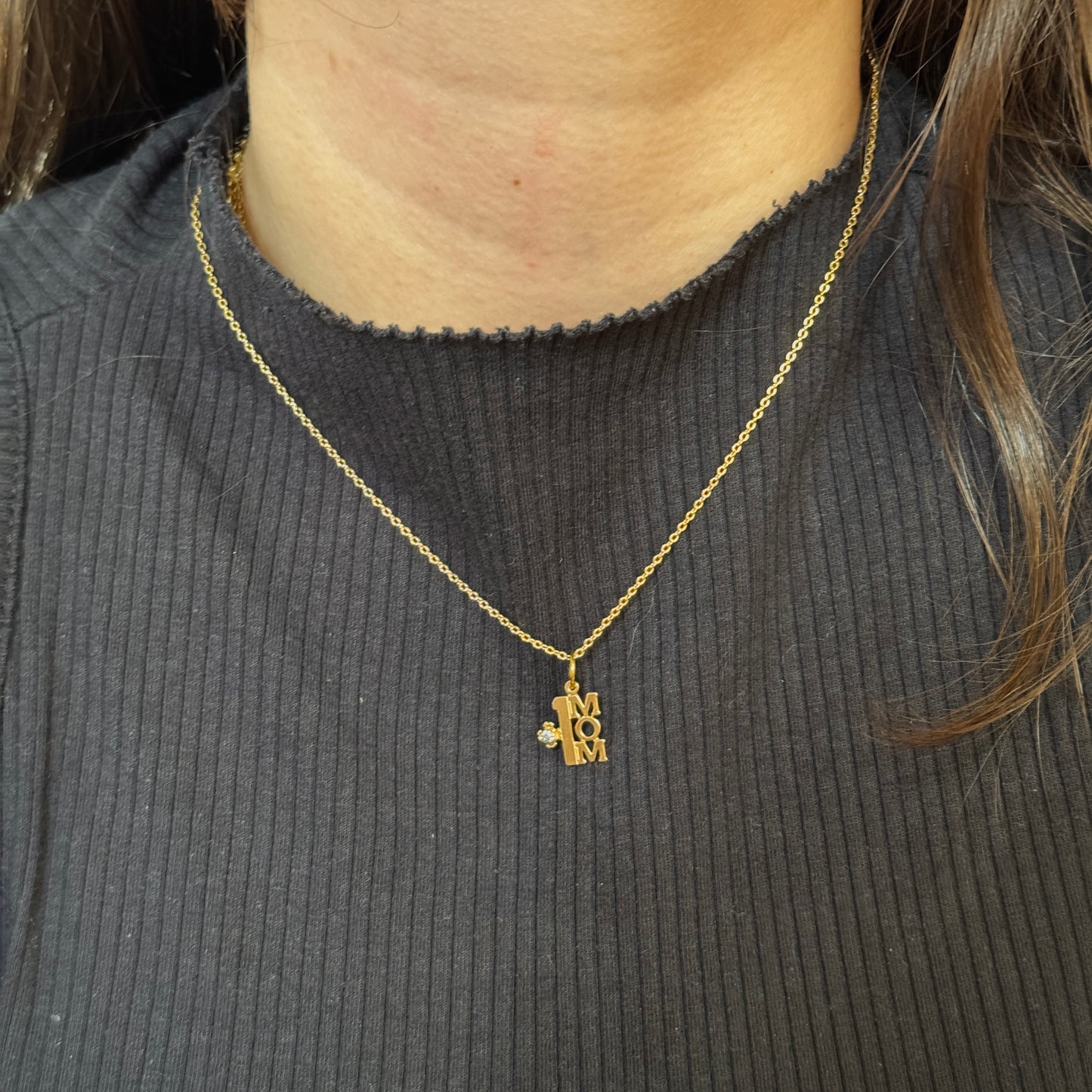#1 Mom Necklace