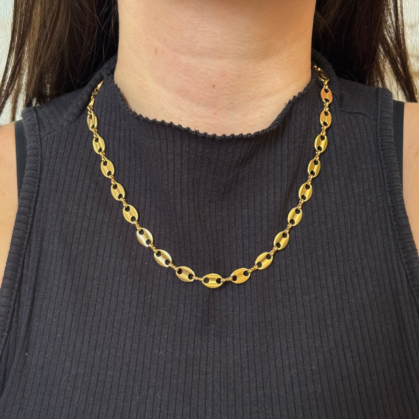 Puffy Mariner Link Necklace