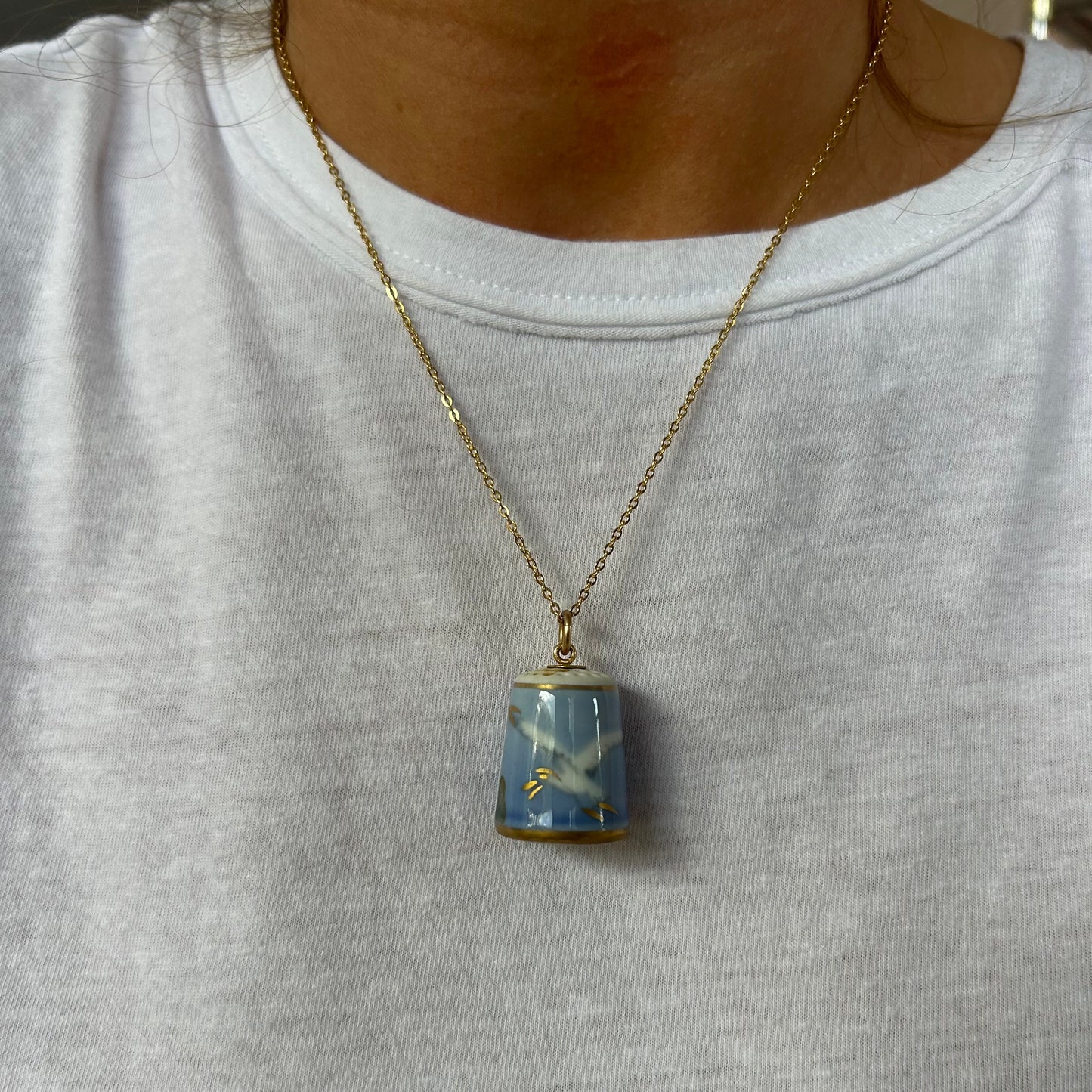 Denmark Thimble Necklace