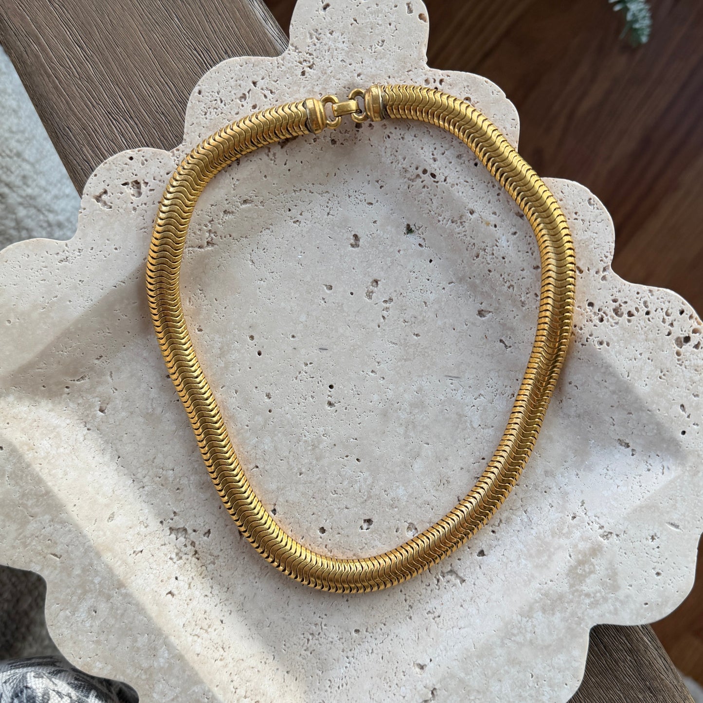 Thick-Snake-Chain-Choker