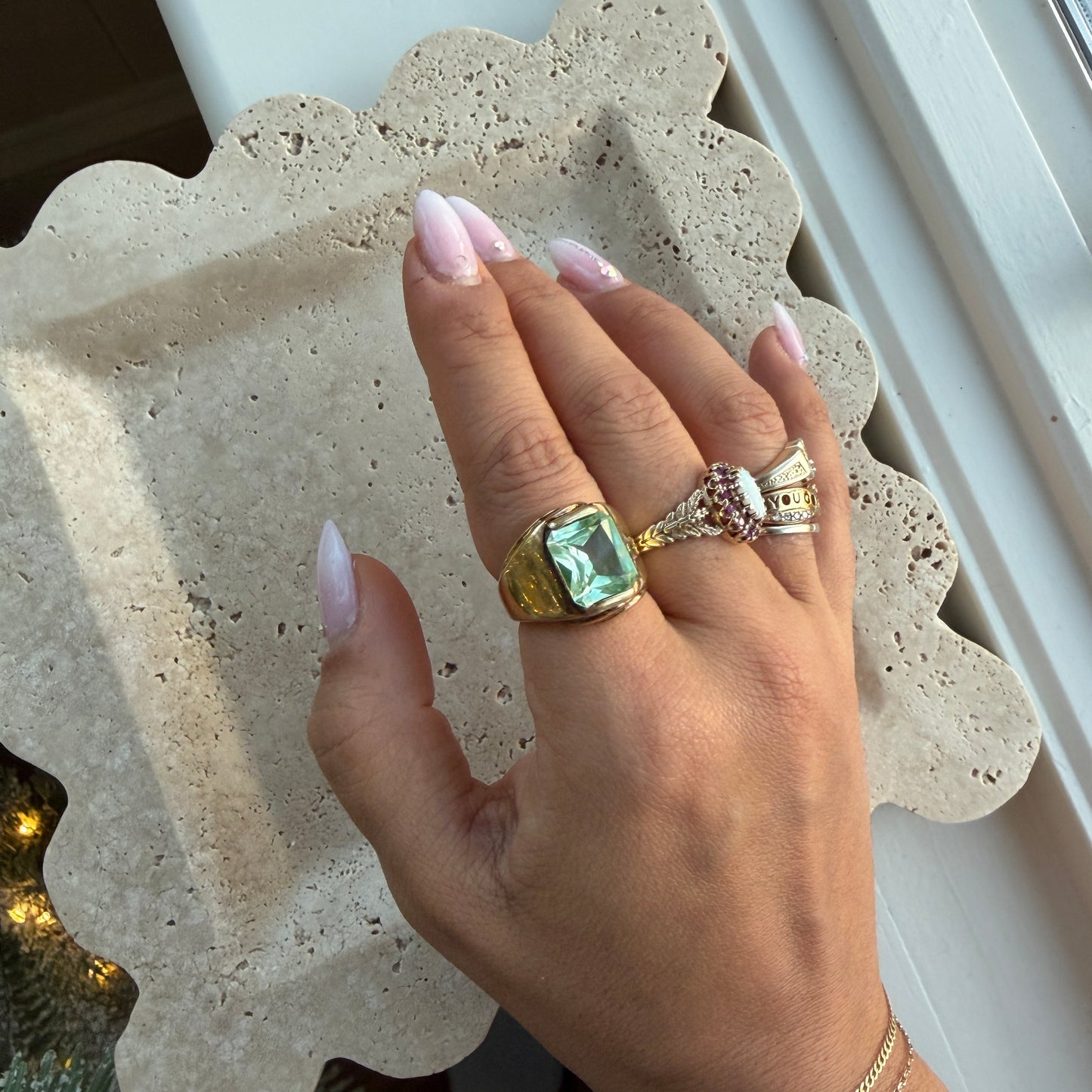 Gold-Vermeil-Crysalite-Cocktail-Ring