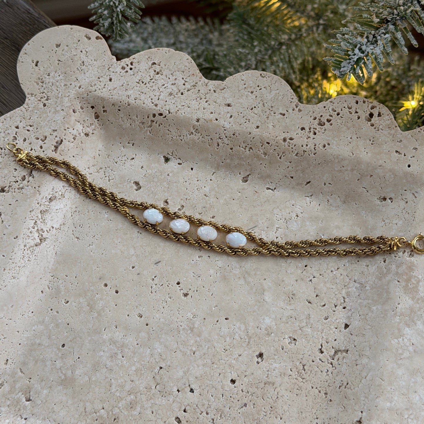 Quadruple Opal Bracelet