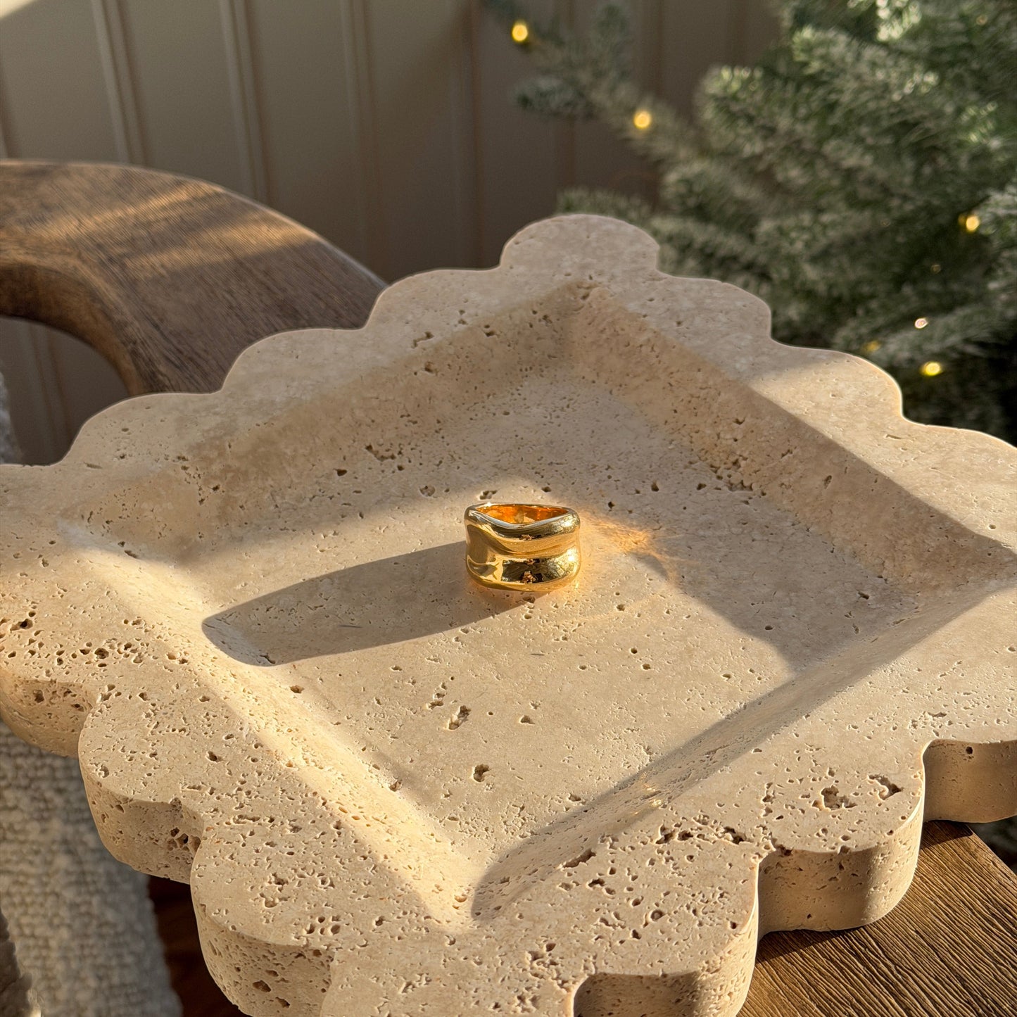 Chunky-Gold-Tone-Ring