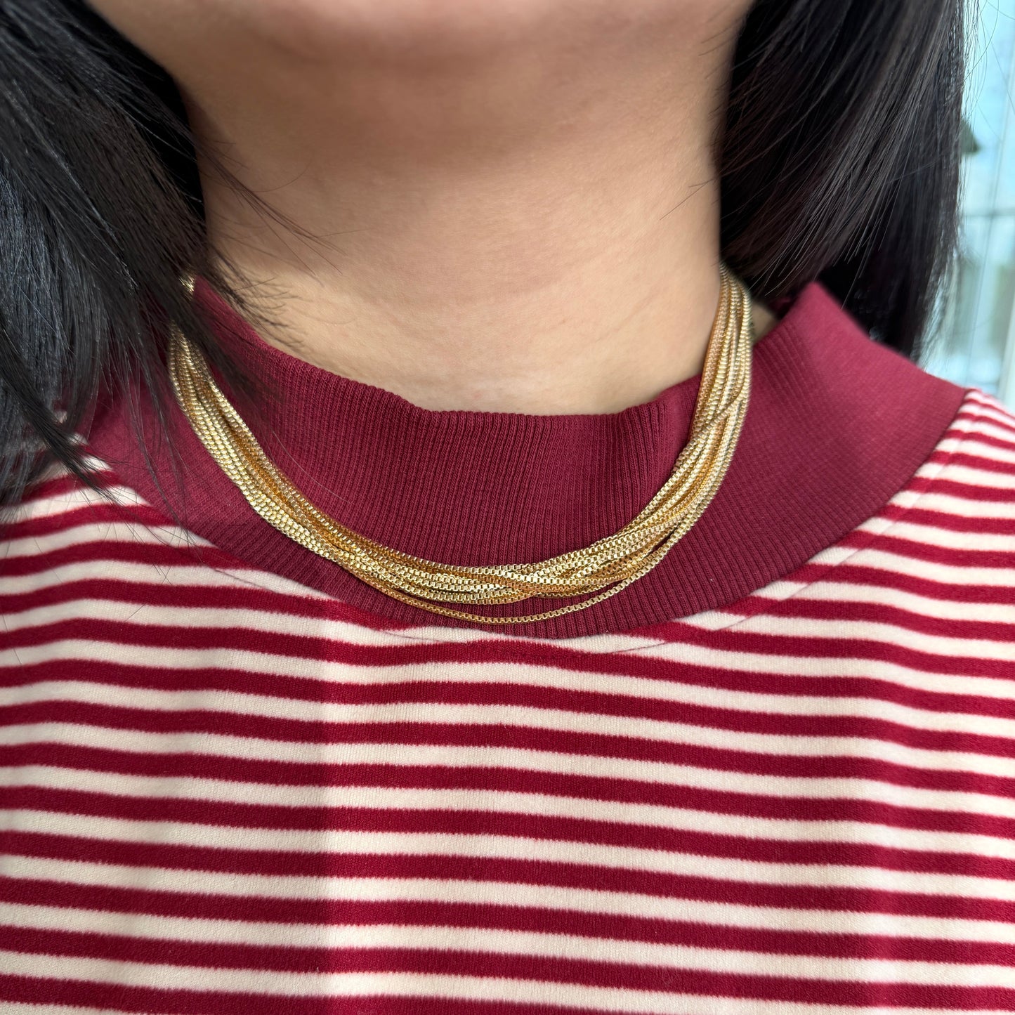 Multi-Chain-Collar-Necklace