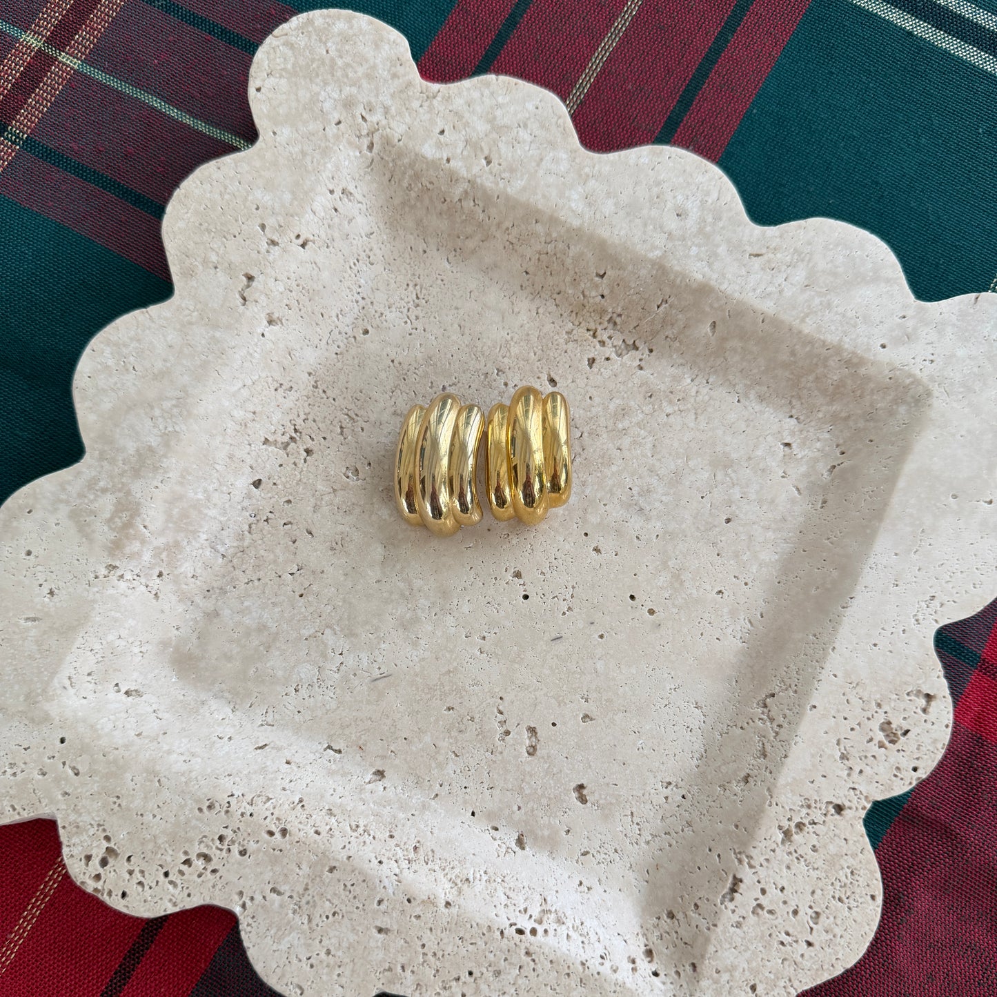 Curved 14k Plated Pushbacks