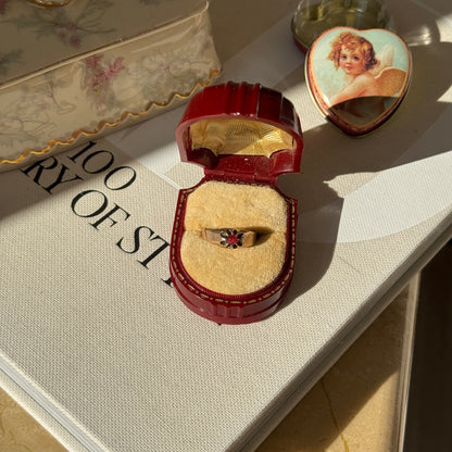 10K RUBY RING