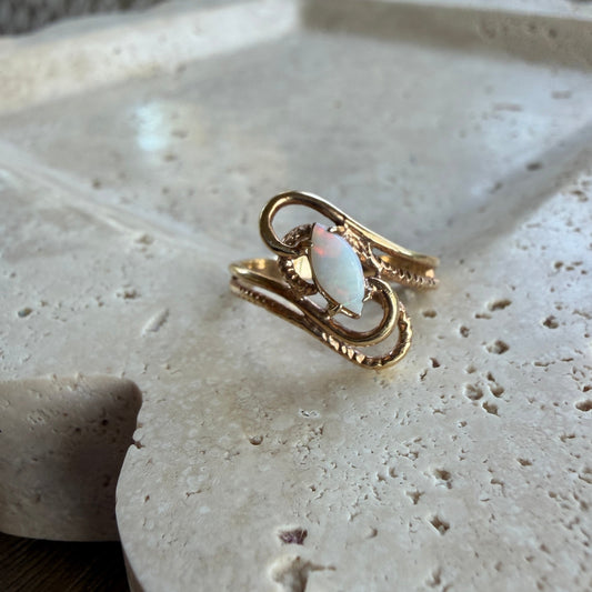 Opalite Swirl Ring