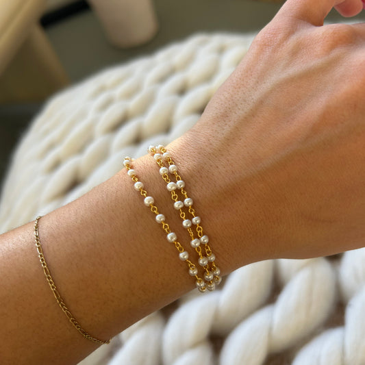 Three Strand Pearl Bracelet