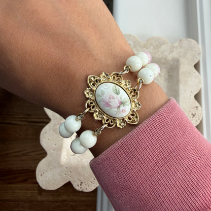 Double Strand Beaded Bracelet