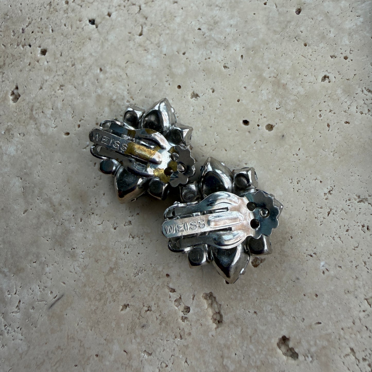 Weiss-Blue-Crystal-Clip-Ons