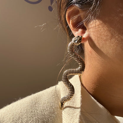 Snake Statement Earrings