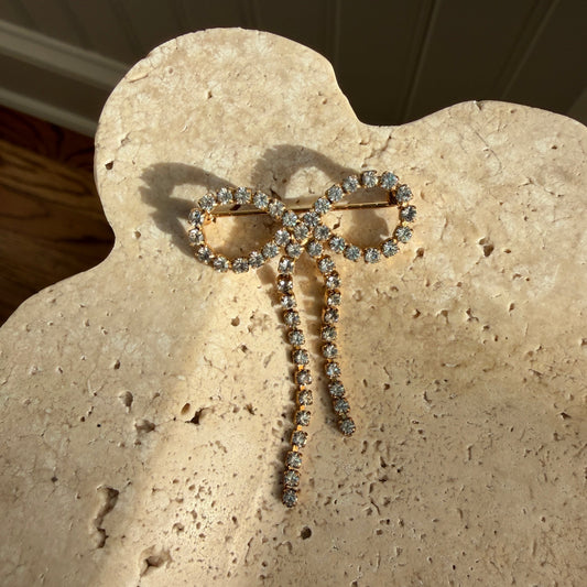 Vintage-Crystal-Bow-Brooch