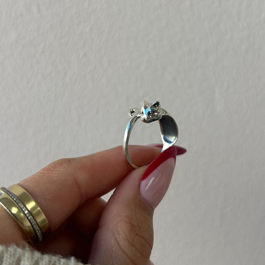 Cat Wrap Ring