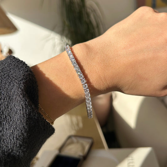 Medium CZ Tennis Bracelet