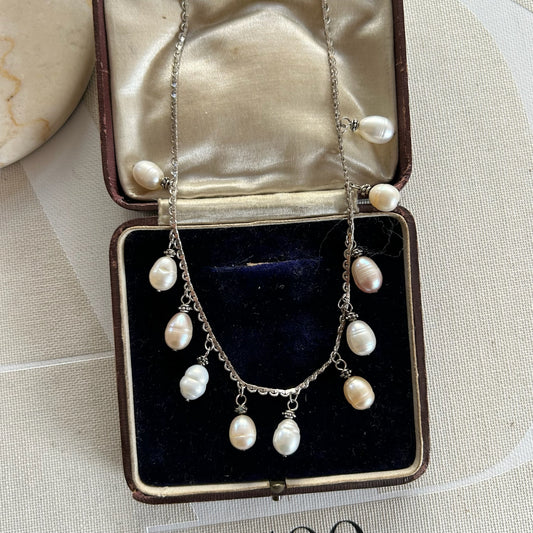 Pearl Drop Necklace