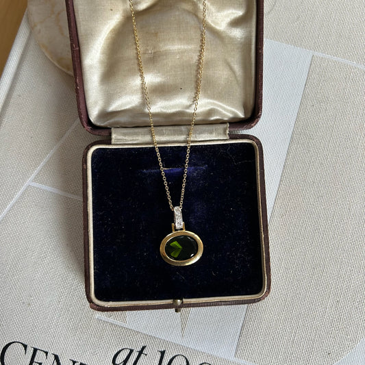 Green Gem Necklace