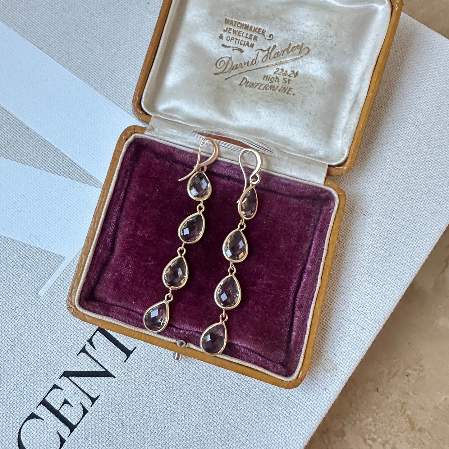 Crystal Drop Earrings