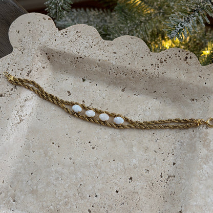Quadruple Opal Bracelet