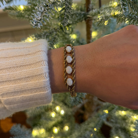 Quadruple Opal Bracelet