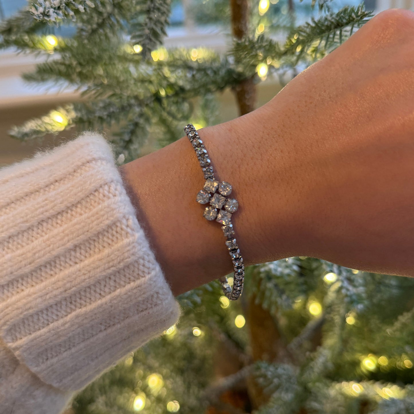 Kramer-CZ-Flower-Bracelet