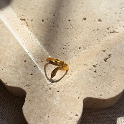 Snake Wrap Adjustable Pinky Ring