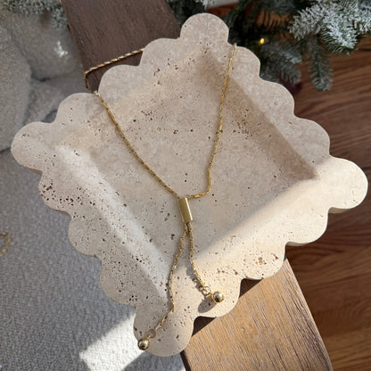 Lariat-Necklace-Gold-Tone