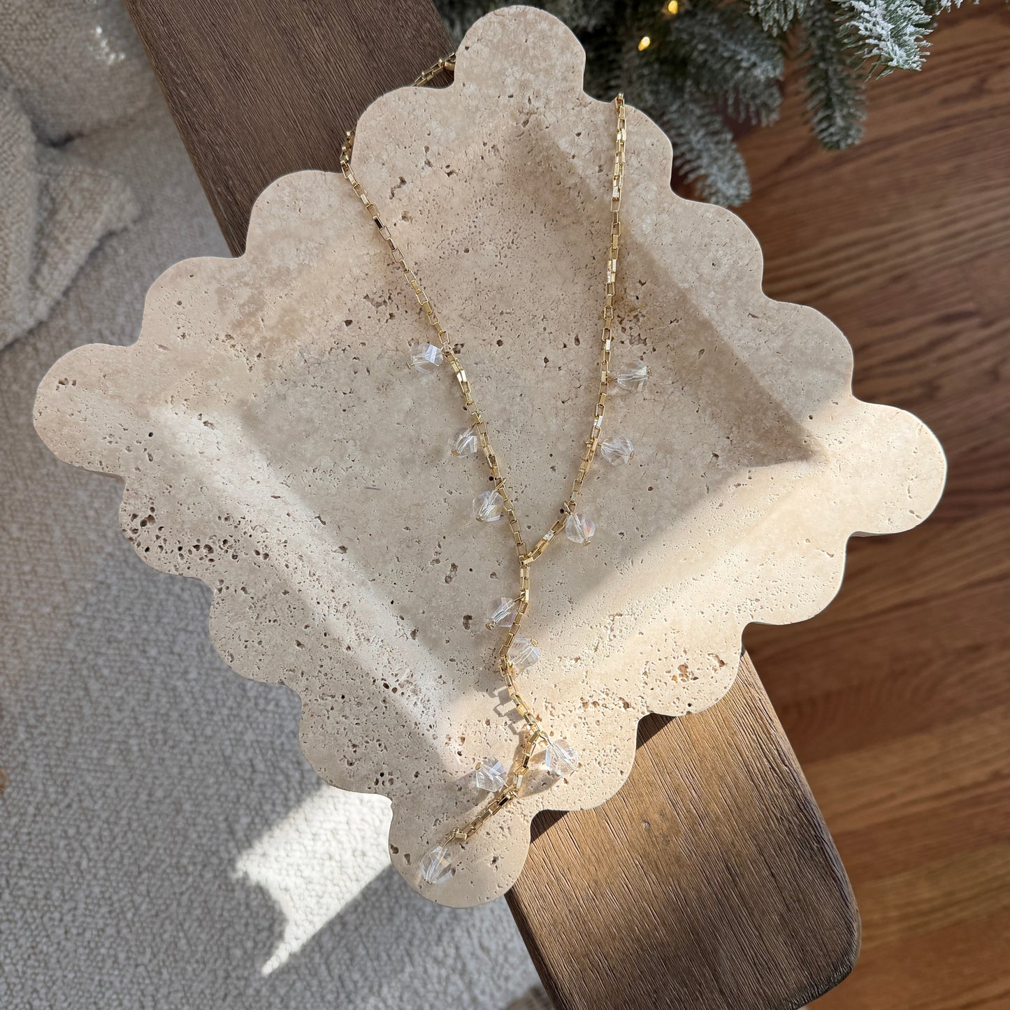 Lariat-Paperclip-Necklace-with-Crystal-Drops