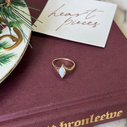 10K Marquise Opal Ring