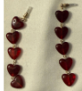 HEART DROP EARRINGS