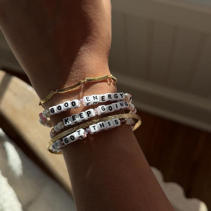The Good Energy Bangle Stack