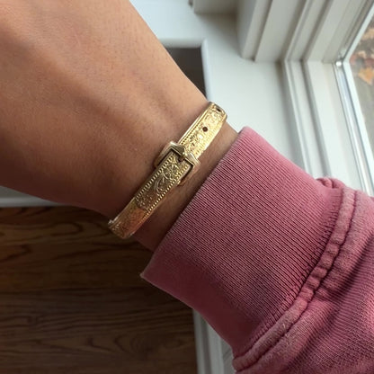 Hayward Gold Filled Belt Bracelet